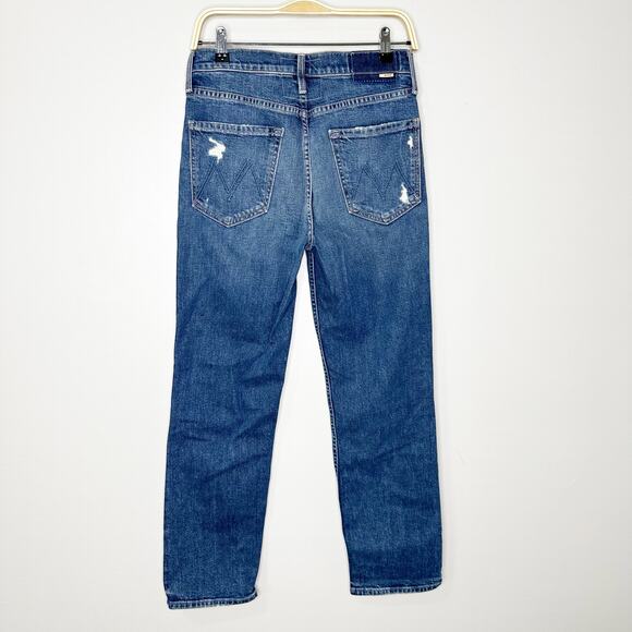 MOTHER SUPERIOR Pixie Tomcat Ankle Jean Born to Bite Med Wash 27 - Picture 3 of 10